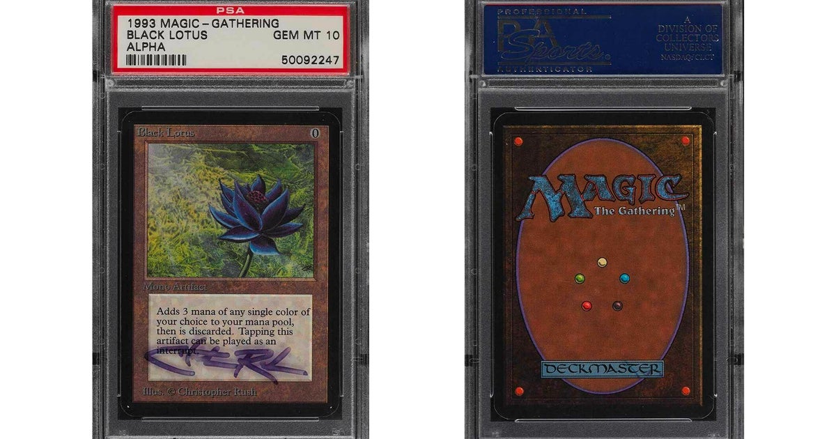 Autographed Black Lotus just became the most expensive Magic: The Gathering card sold at auction | Dicebreaker Autographed Black Lotus just became the most expensive Magic: The Gathering card sold at auction | Dicebreaker
