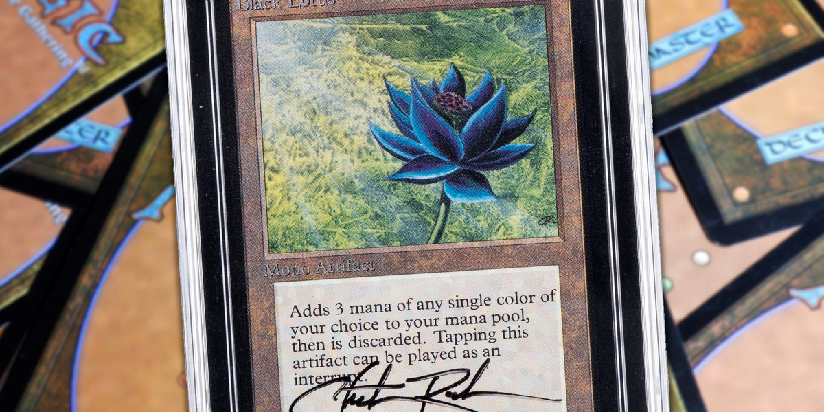 Magic The Gathering Black Lotus worth 615 000 breaks yet another
