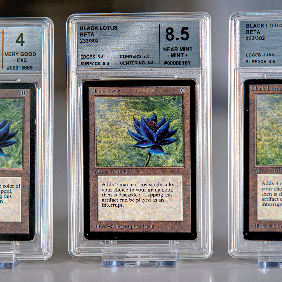 Once in a lifetime' Magic: The Gathering collection valued at 1m includes three complete sets of Beta - with a trio of Black Lotus cards | Dicebreaker Once in a lifetime' Magic: The Gathering collection valued at 1m includes three complete sets of Beta - with a trio of Black Lotus cards | Dicebreaker