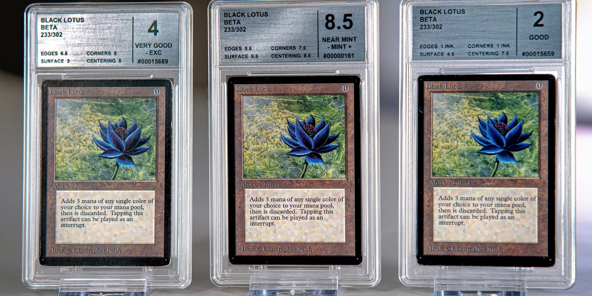 Once in a lifetime' Magic: The Gathering collection valued at 1m includes three complete sets of Beta - with a trio of Black Lotus cards | Dicebreaker Once in a lifetime' Magic: The Gathering collection valued at 1m includes three complete sets of Beta - with a trio of Black Lotus cards | Dicebreaker