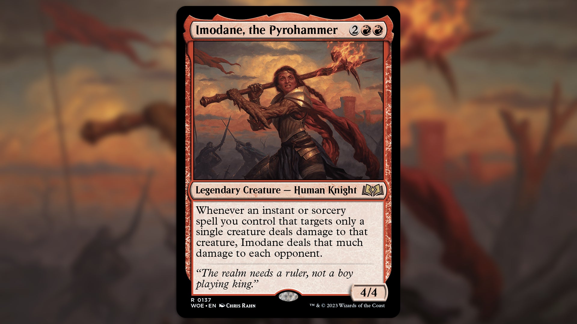 Wilds of Eldraine's new damage-slinging MTG commander is even more busted than you think | Dicebreaker Wilds of Eldraine's new damage-slinging MTG commander is even more busted than you think | Dicebreaker