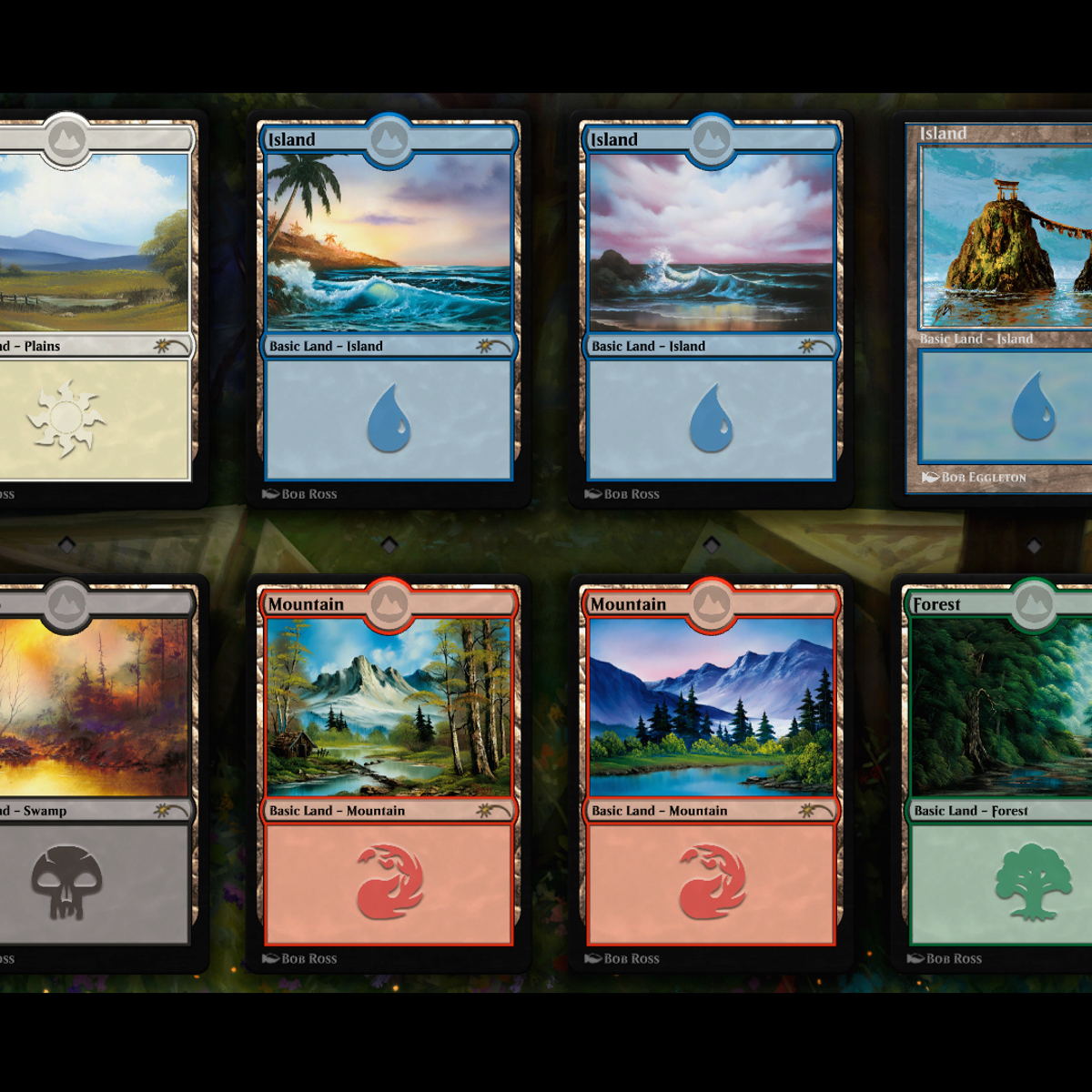 Magic: The Gathering Arena update appears to reveal upcoming cards with art by Bob Ross | Dicebreaker Magic: The Gathering Arena update appears to reveal upcoming cards with art by Bob Ross | Dicebreaker