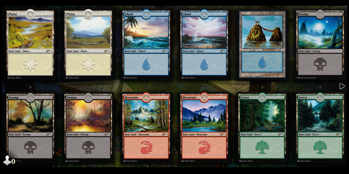 Magic: The Gathering Arena update appears to reveal upcoming cards with art by Bob Ross | Dicebreaker Magic: The Gathering Arena update appears to reveal upcoming cards with art by Bob Ross | Dicebreaker