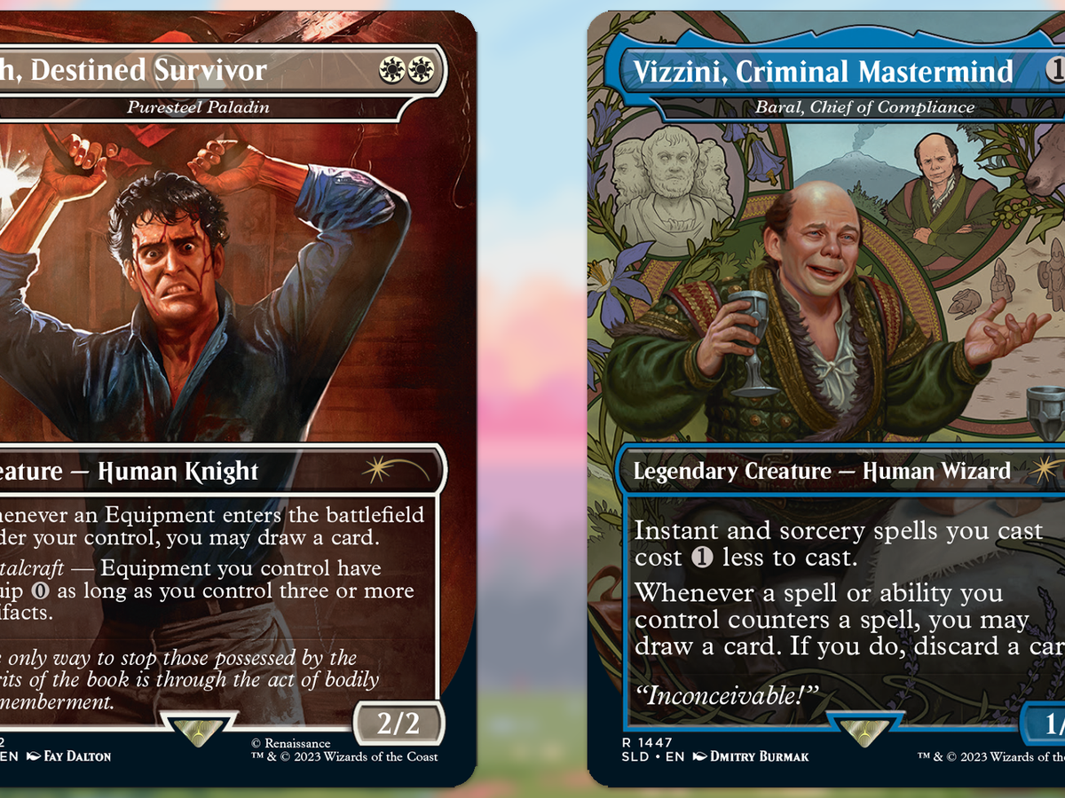 mtg horror movie cards Let's collect all the horror movie references from Duskmourn. Name a card and add the movie title, like this: Break Down the Door