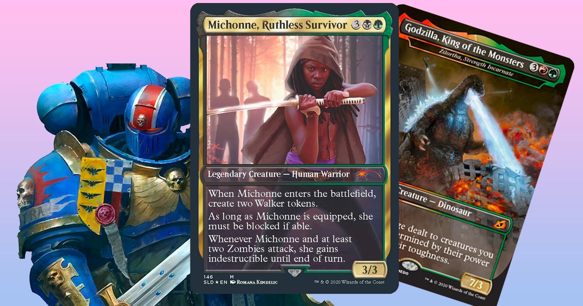 mtg official crossover cards Every Universes Beyond Set, Ranked If this spell was cast using teamwork MTG crossover card concept