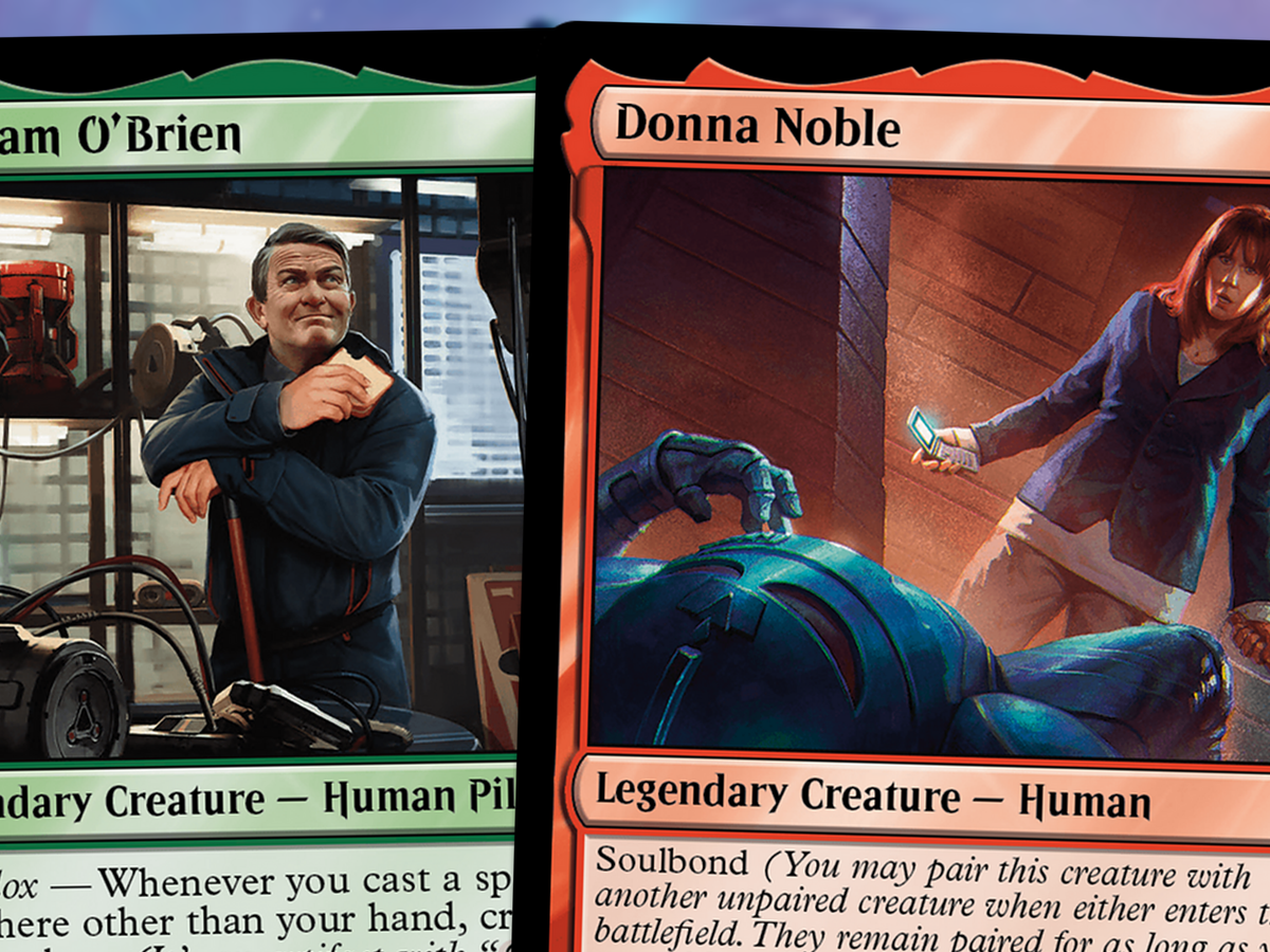 Magic: The Gathering's uncanny celebrity cameos are the worst part of its great Doctor Who set | Dicebreaker Magic: The Gathering's uncanny celebrity cameos are the worst part of its great Doctor Who set | Dicebreaker