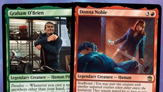 Magic: The Gathering's uncanny celebrity cameos are the worst part of its great Doctor Who set