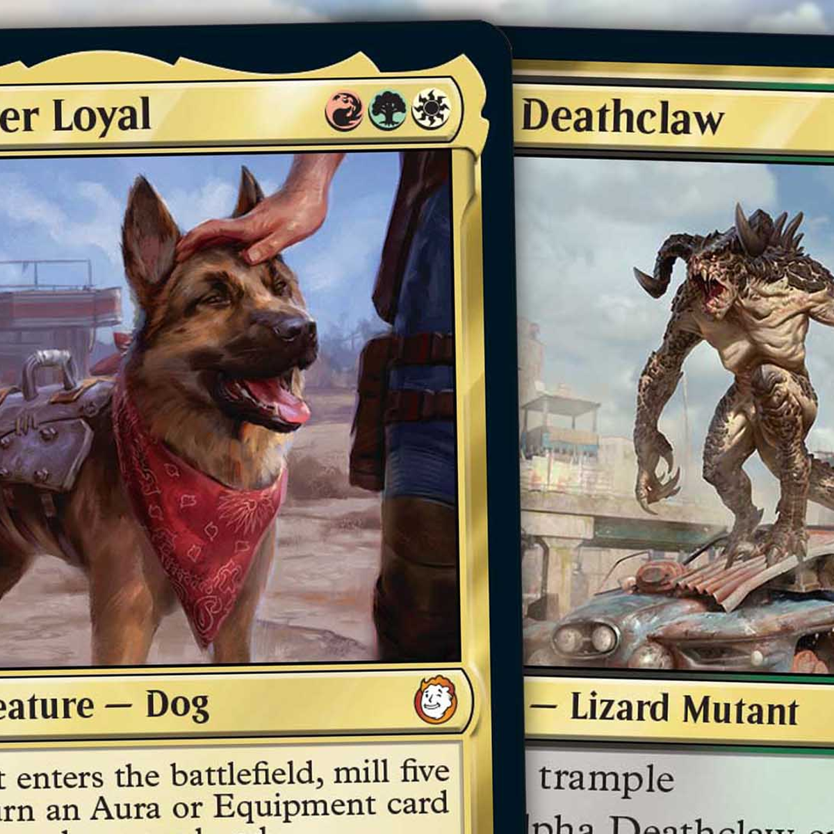 Magic: The Gathering's Fallout Commander decks struggle to find personality in the video games' atomic wasteland | Dicebreaker Magic: The Gathering's Fallout Commander decks struggle to find personality in the video games' atomic wasteland | Dicebreaker