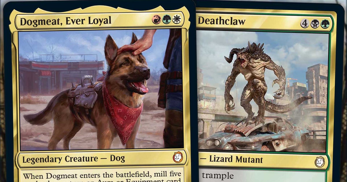 Magic: The Gathering's Fallout Commander decks struggle to find personality in the video games' atomic wasteland | Dicebreaker Magic: The Gathering's Fallout Commander decks struggle to find personality in the video games' atomic wasteland | Dicebreaker