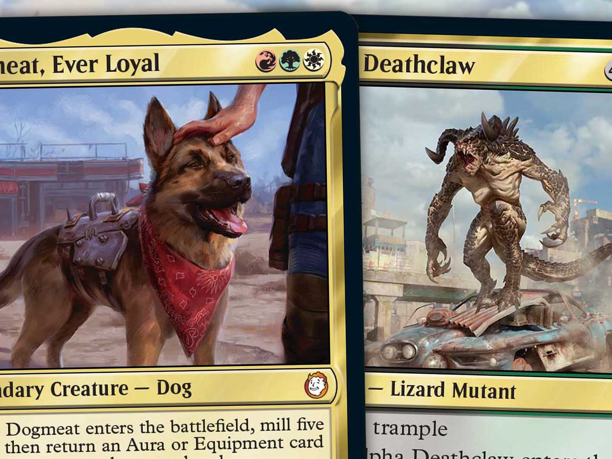 Magic: The Gathering's Fallout Commander decks struggle to find personality in the video games' atomic wasteland | Dicebreaker Magic: The Gathering's Fallout Commander decks struggle to find personality in the video games' atomic wasteland | Dicebreaker