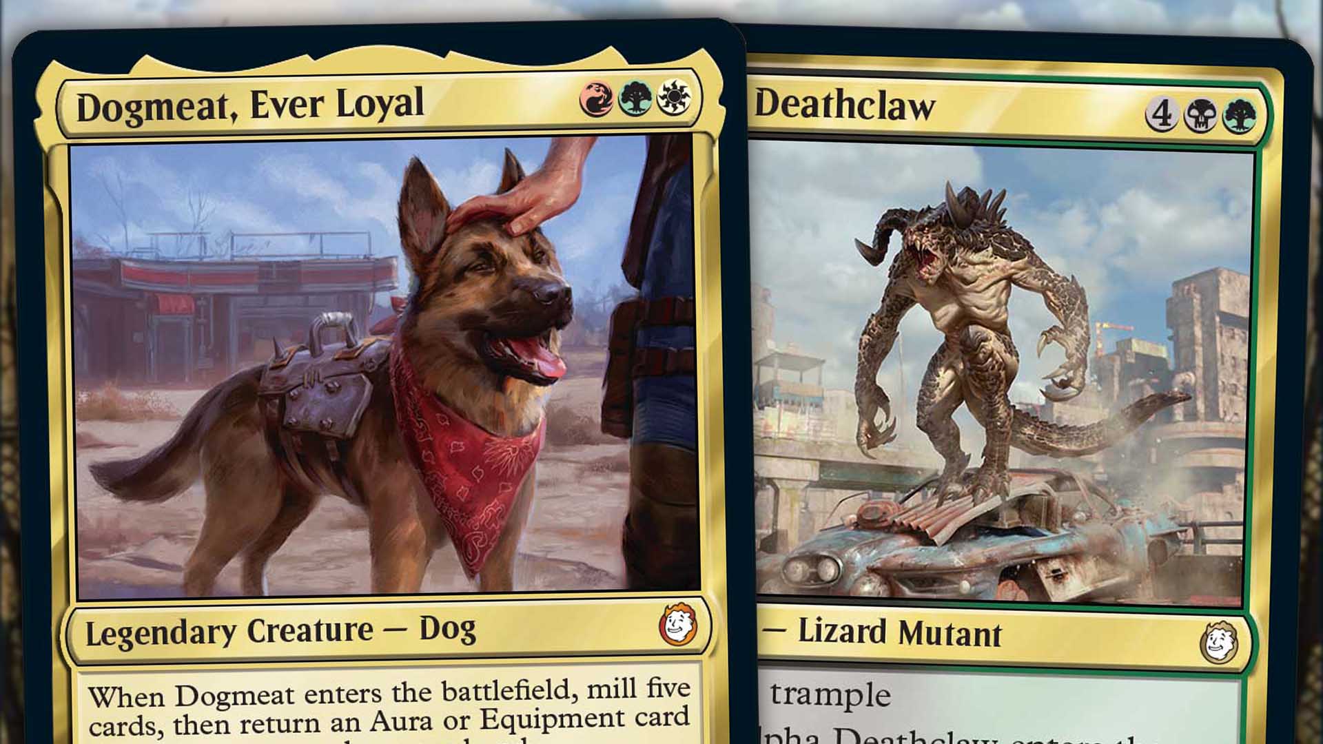 Magic: The Gathering's Fallout Commander decks struggle to find personality in the video games' atomic wasteland | Dicebreaker Magic: The Gathering's Fallout Commander decks struggle to find personality in the video games' atomic wasteland | Dicebreaker