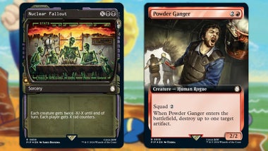 Magic: The Gathering's Fallout Commander decks struggle to find personality in the video games' atomic wasteland | Dicebreaker Magic: The Gathering's Fallout Commander decks struggle to find personality in the video games' atomic wasteland | Dicebreaker