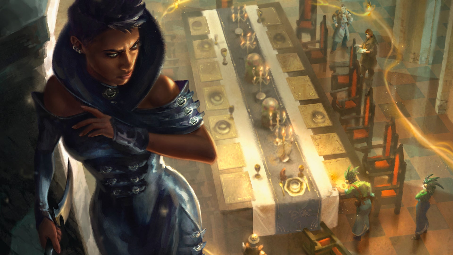 SHADOWY BACKSTREET (NON-FOIL) [Borderless] Murders At Karlov Manor 0330 Rare MTG EUR 6,92 - Foto 10