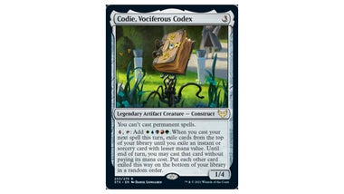 mtg codie commander deck EDH Deck Codie, Vociferous Codex 100 Magic Cards Custom Deck 5 Color Spells Instants and Sorceries Until end of turn Codie Voltron // Commander (Codie,