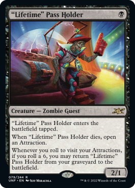 attraction cards mtg MTG's Unfinity contains attractions, stickers, hats and more - here's how  to navigate the circus