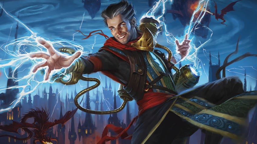 Artwork for the upcoming Ravnica Remastered set coming to Magic the Gathering in 2024.