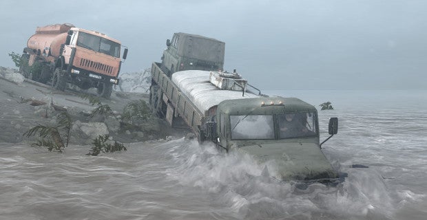 The joy of mud in Spintires: MudRunner