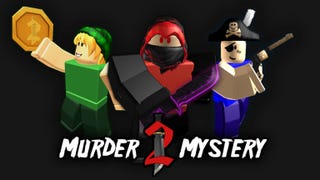 The header image of Murder Mystery 2 in Roblox.