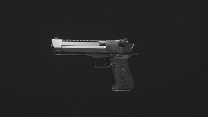 mw3 .50 GS pistol base model weapon on black background