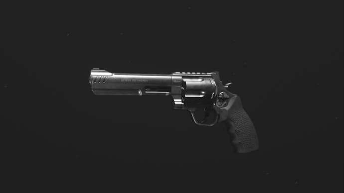 mw3 basilisk pistol base model weapon on black background