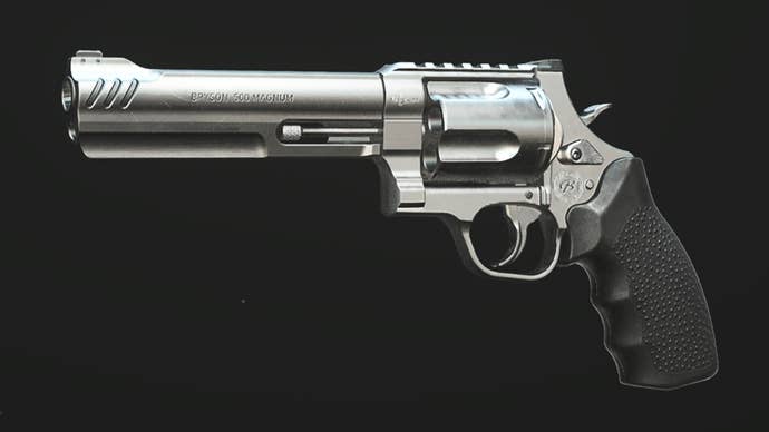 A close-up of the Basilisk Pistol in the Modern Warfare 3 Gunsmith.