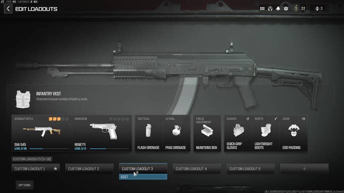 A look at the gunsmith during MW3’s beta.