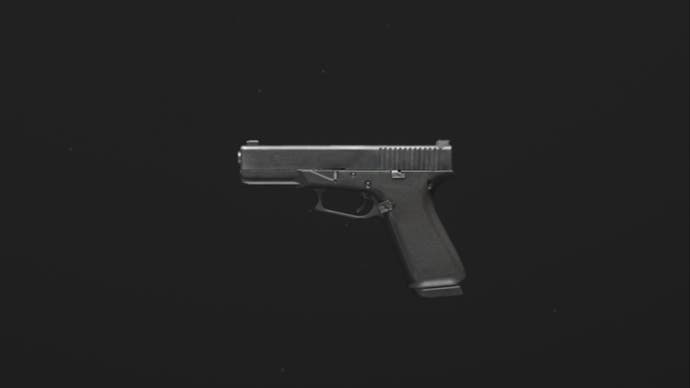mw3 cor-45 pistol base model weapon on black background
