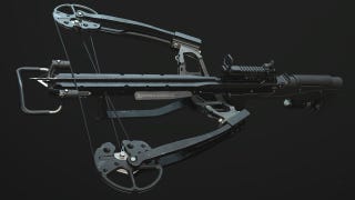 A close-up of the Crossbow in Modern Warfare 2/3.