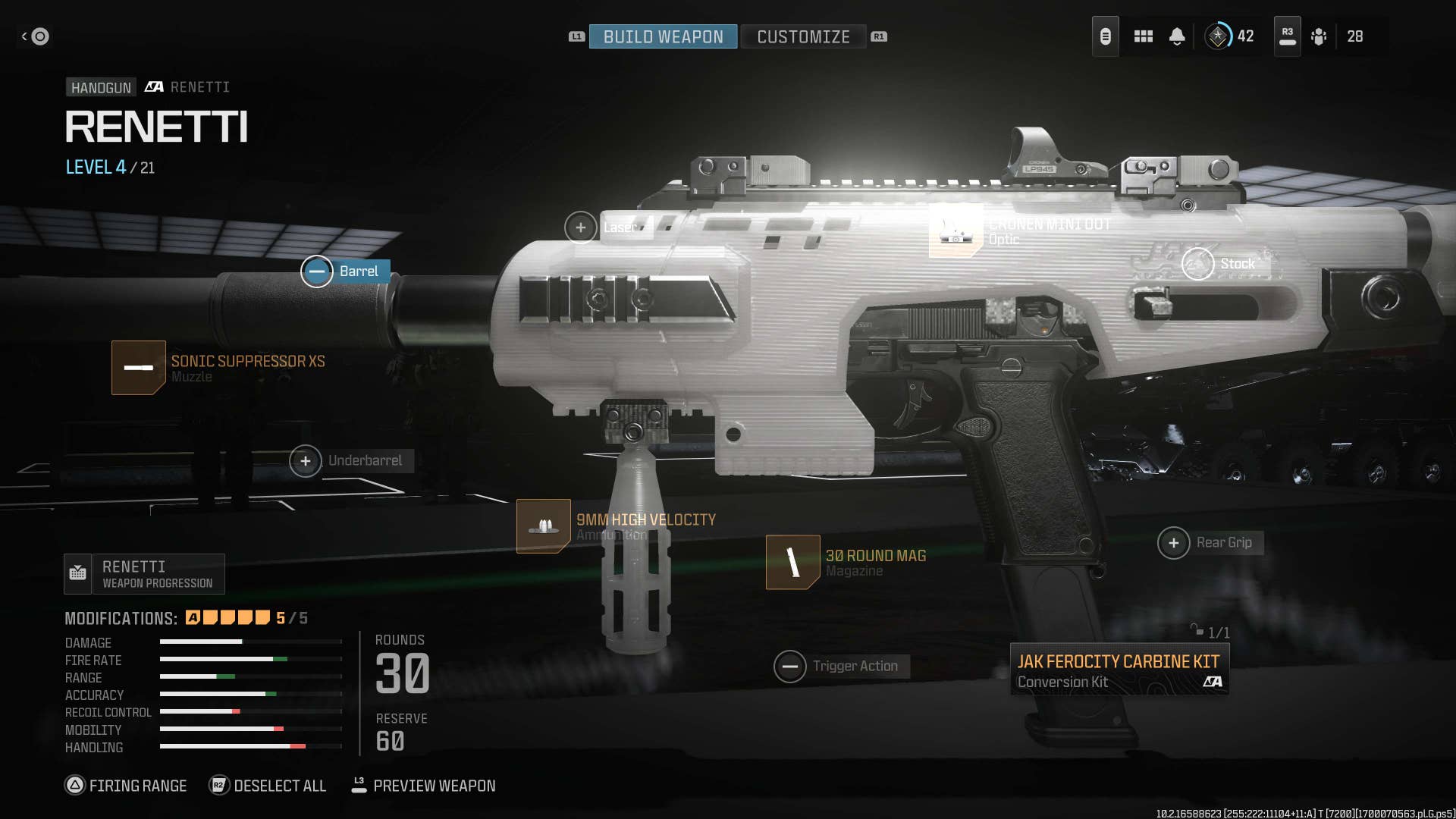 Mw3 Rennetti Best Renetti Jak Ferocity loadout and class build for Warzone and MW3 ...