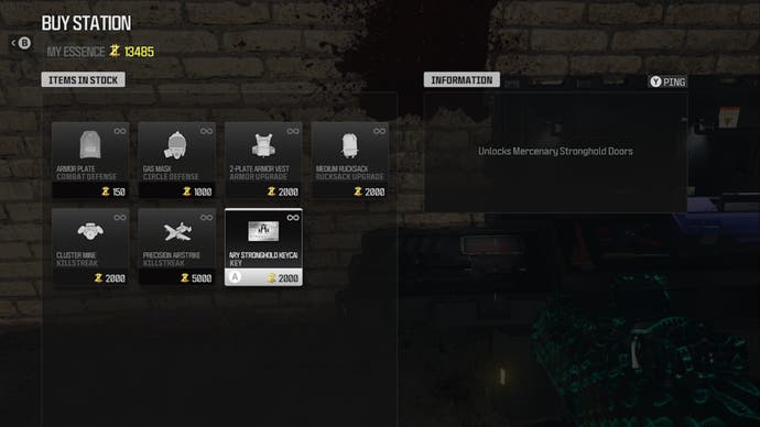 mw3 zombies buy station purchase items menu.