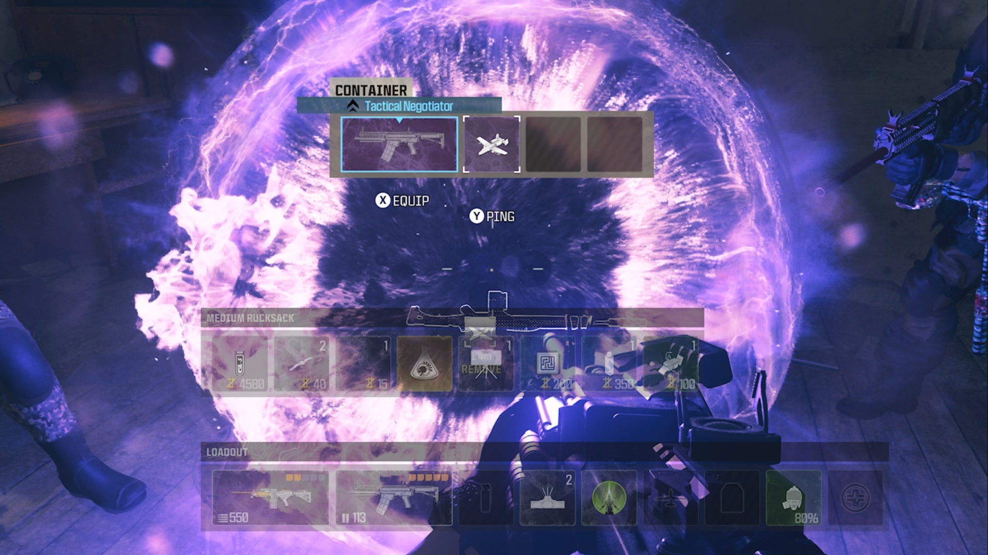 mw3 zombies legacy&rsquo;s fortress reward rift with tactical negotiator