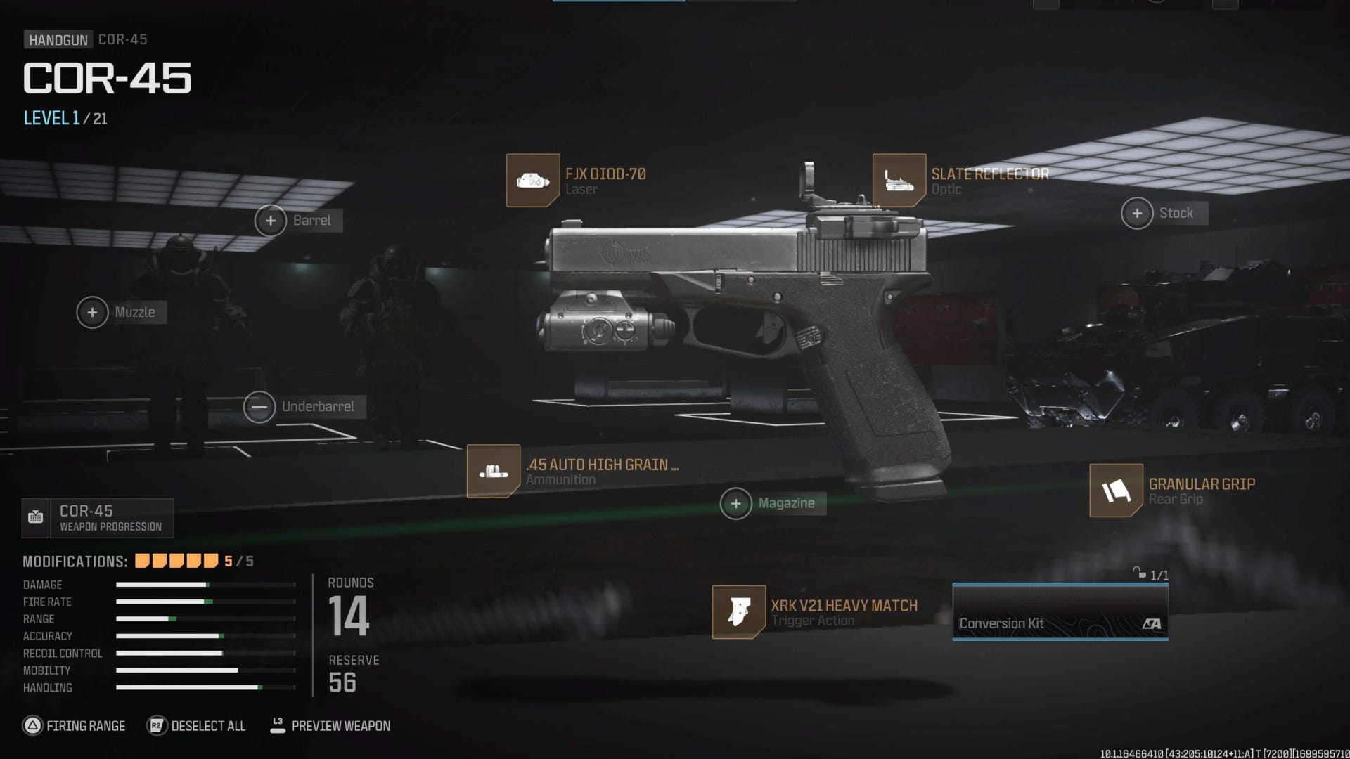 Best COR45 loadout and class build for Warzone and MW3