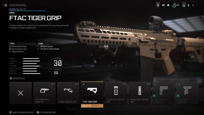Picking the right underbarrel for BAS-B in Modern Warfare 3 is key to increase accuracy