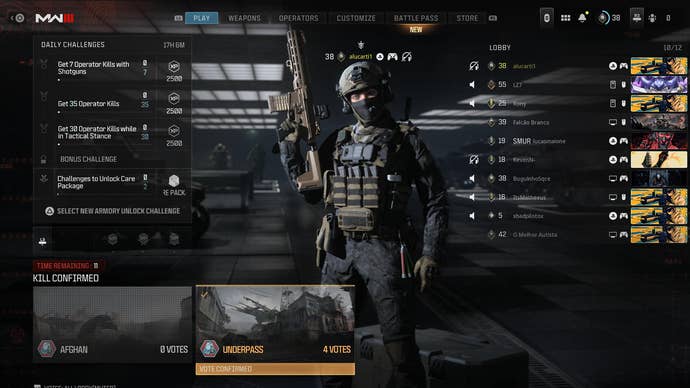 Playing the right multiplayer modes is helpful when leveling up.