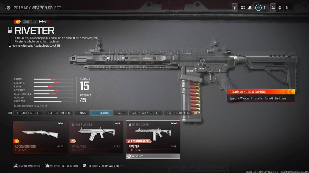 Best Riveter loadout and class build for Warzone and MW3