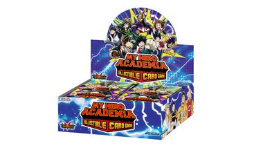mha ccg booster box My Hero Academia League of Villains Pack Twice My Hero Academia CCG Booster