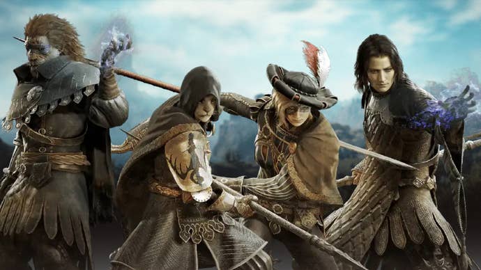 A selection of Mystic Spearhands in Dragon’s Dogma 2.