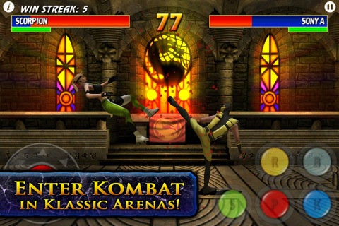 iOS Ultimate Mortal Kombat 3 out | Eurogamer.net