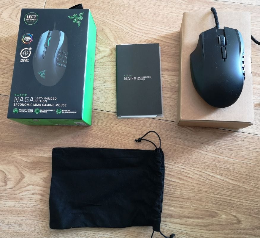RAZER NAGA LEFT HANDED EDITION MMO 左利き用 Left-handed MMO Gaming