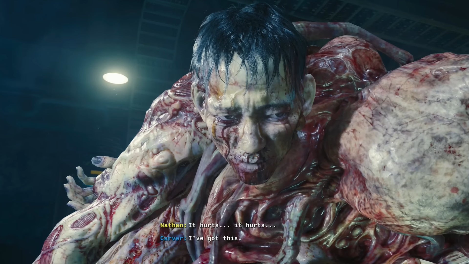 Nathan, the most tragic character of the Terminus map in Black Ops 6 Zombies, in his Amalgam form. - 6