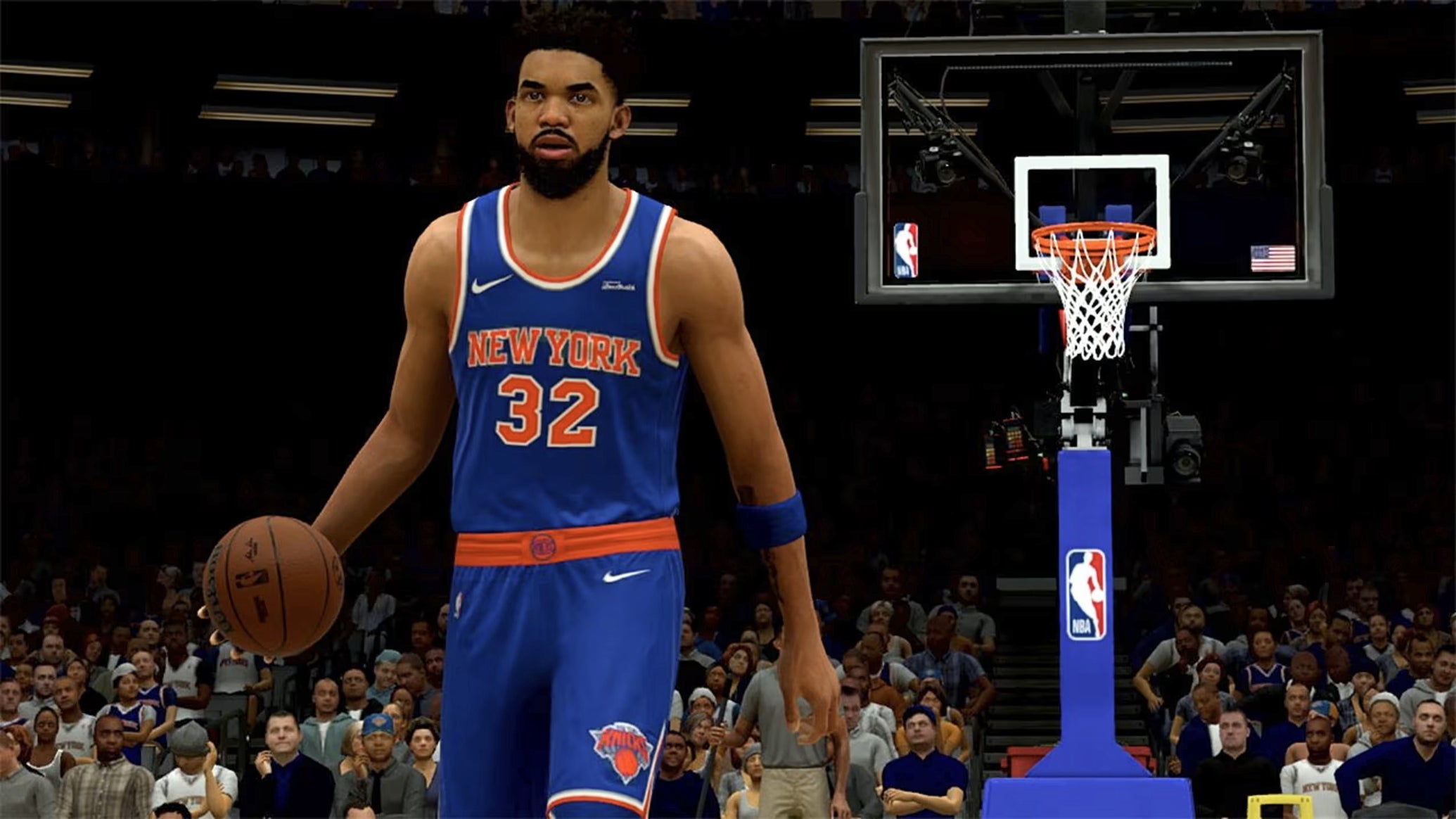 A piece of cover art for NBA 2K26 - 1