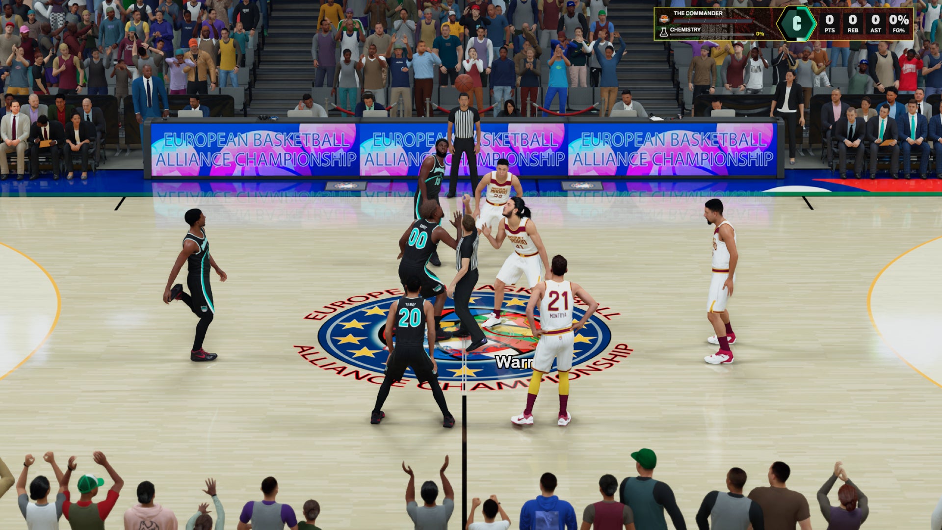 The start of a MyPlayer mode game in NBA 2K26 - 4