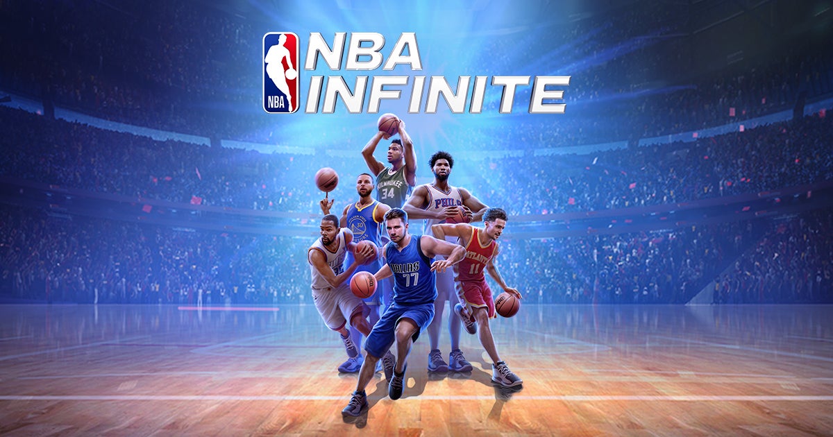 The header image for NBA Infinite.
