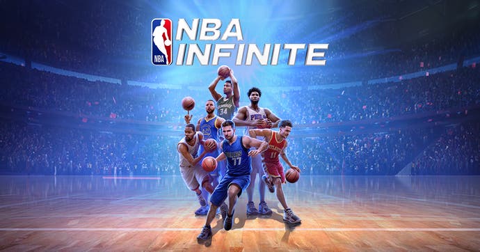The header image for NBA Infinite.