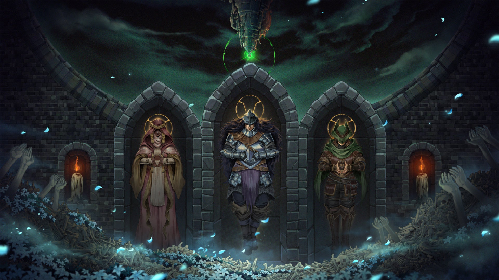 Three murals of people in Neath. - 1