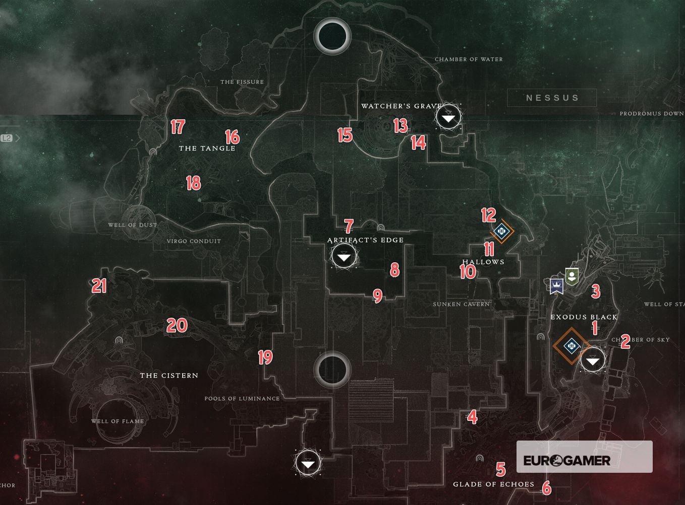 Destiny 2 Region Chest locations list where to find every