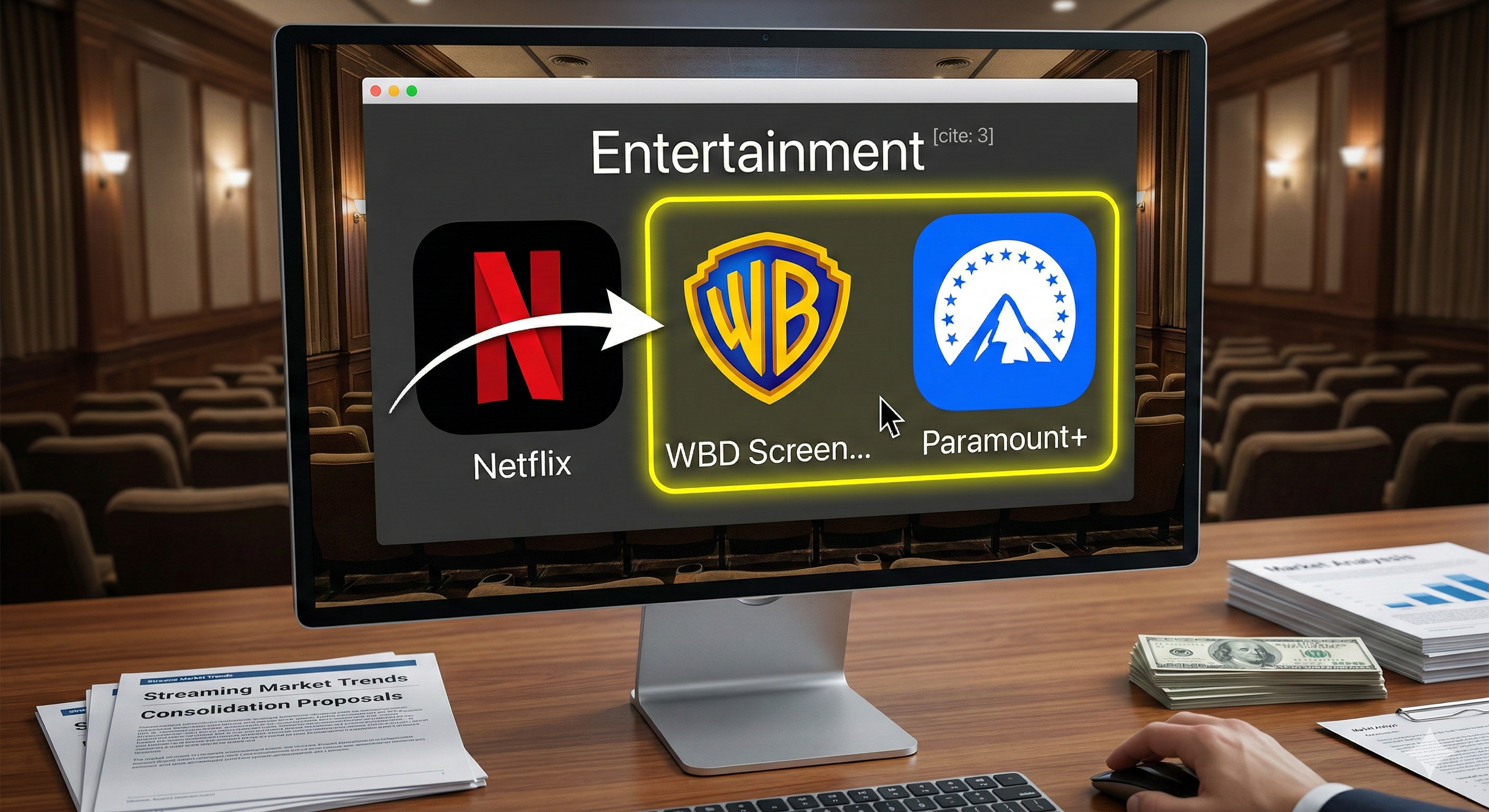 Netflix verzichtet auf Warner Bros-Kauf: Paramount könnte beim Milliarden-Poker gewinnen