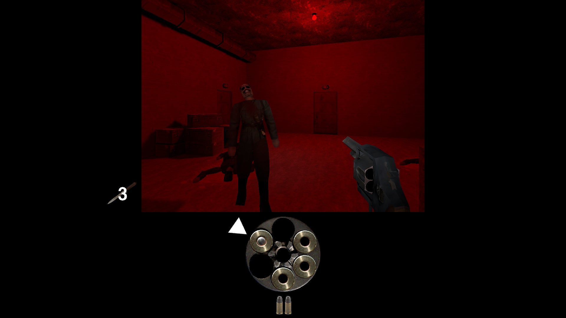 Exploring horrors through a fiddly interface in a Neural Parasite screenshot. - 3