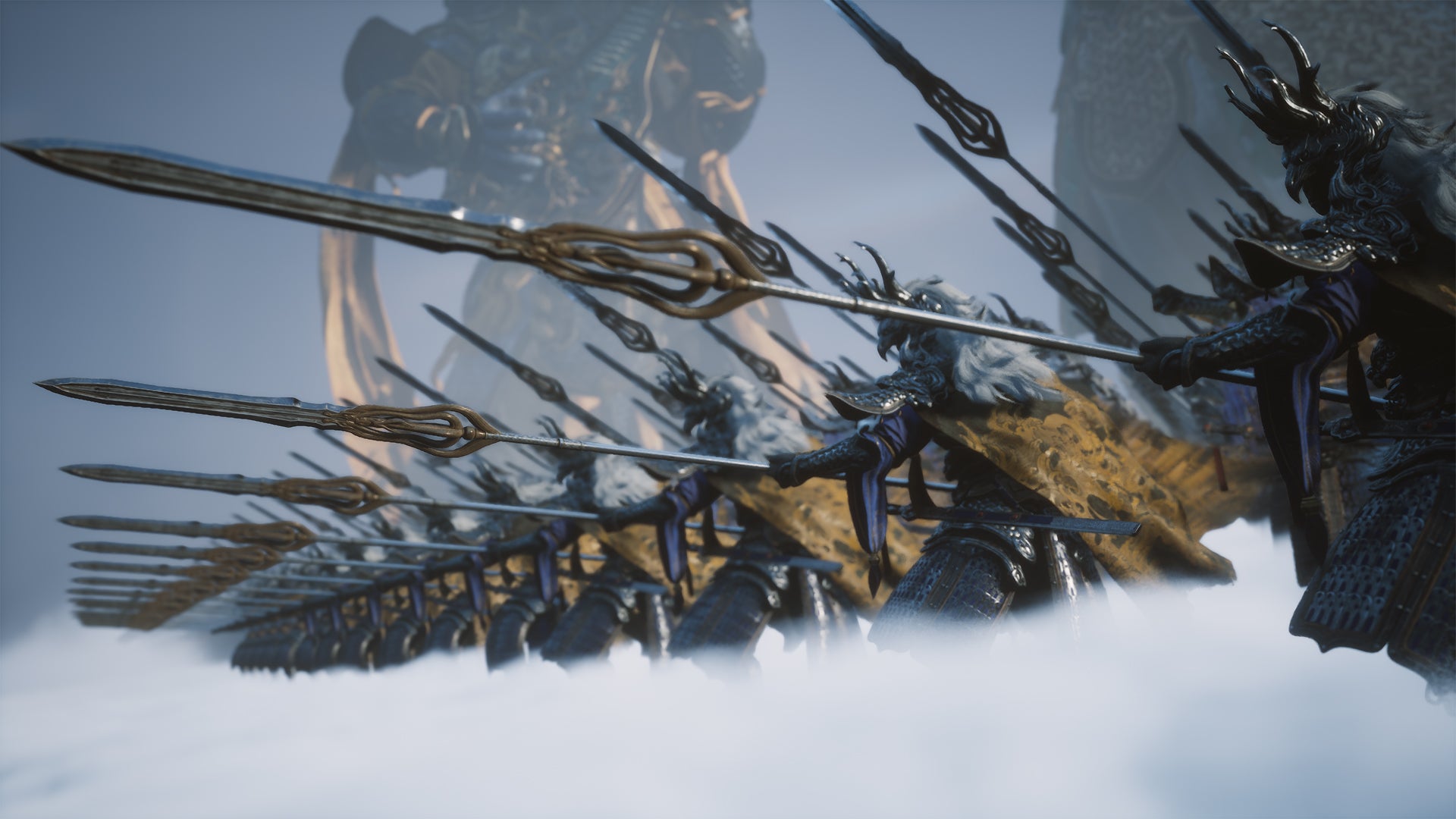 Spears shown in the opening cutscene of Black Myth Wukong. - 3