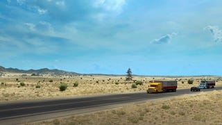 New Mexico makes for a stunning backdrop in American Truck Simulator's upcoming DLC